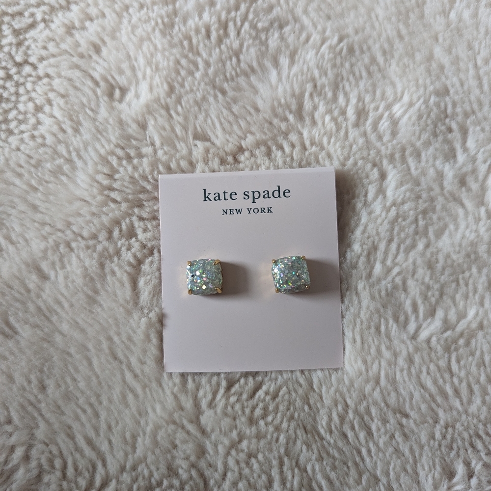 NWT Kate Spade Opal Iridescent Stud Earrings